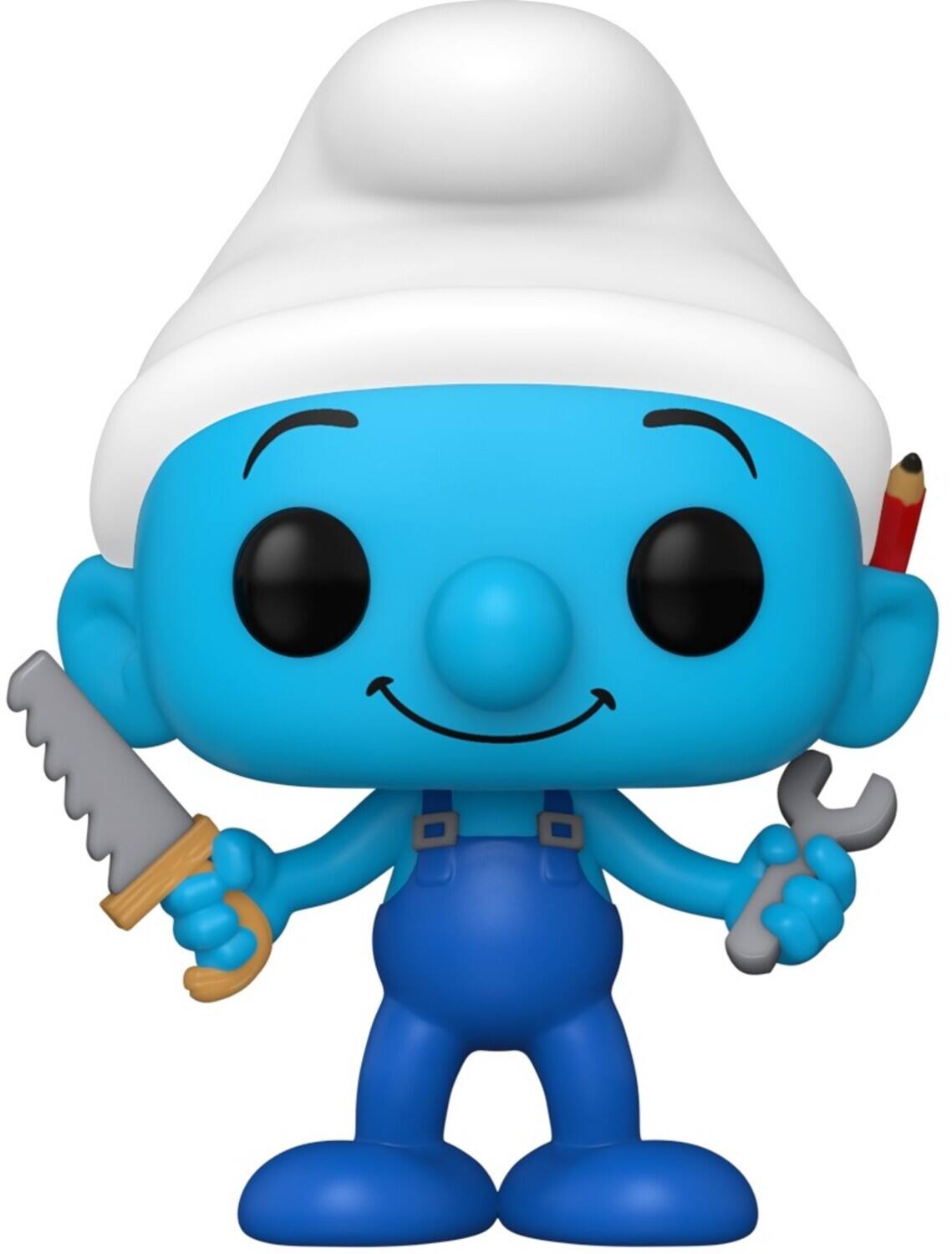 FUNKO POP! TELEVISION: Smurfs - Handy Smurf - Collectibles