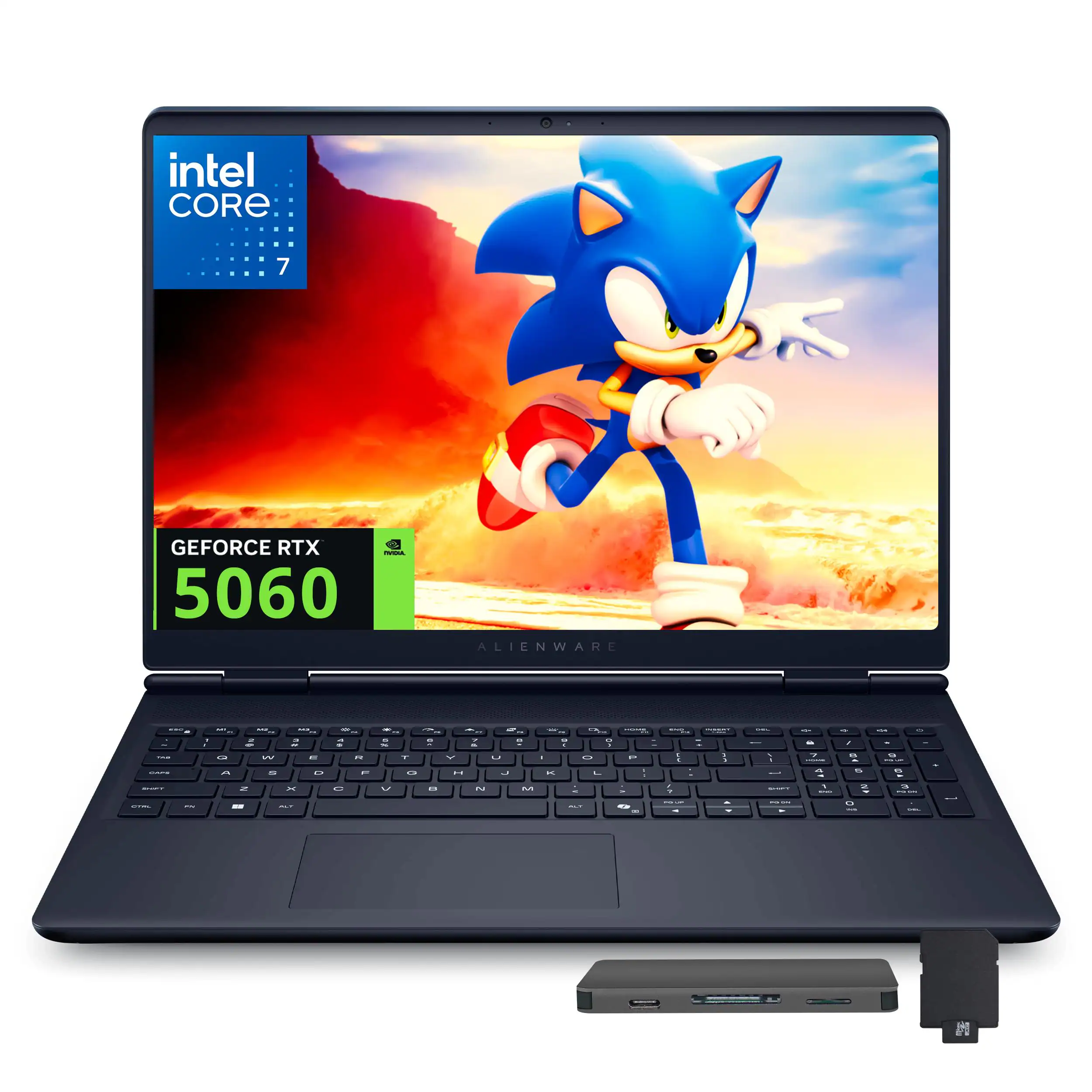 Intel Core i7  
GeForce RTX 5060  
Alienware