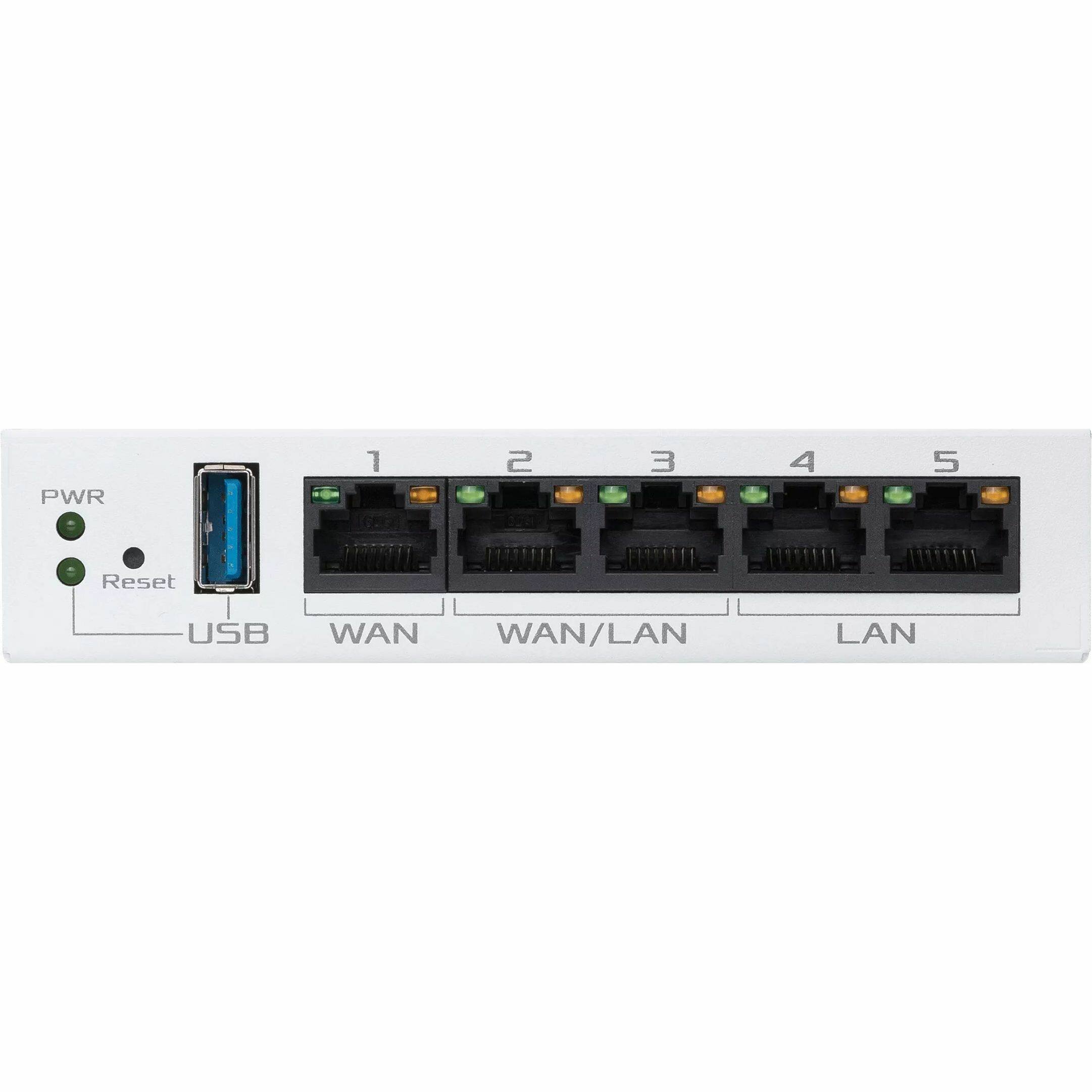 PWR  
Reset  
USB  
WAN  
WAN/LAN  
LAN