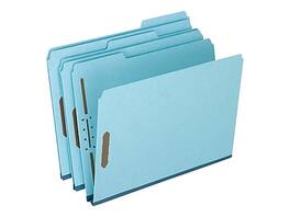 Pendaflex - Heavy-Duty Classification Folders, Letter Size, 25/Box - Light Blue