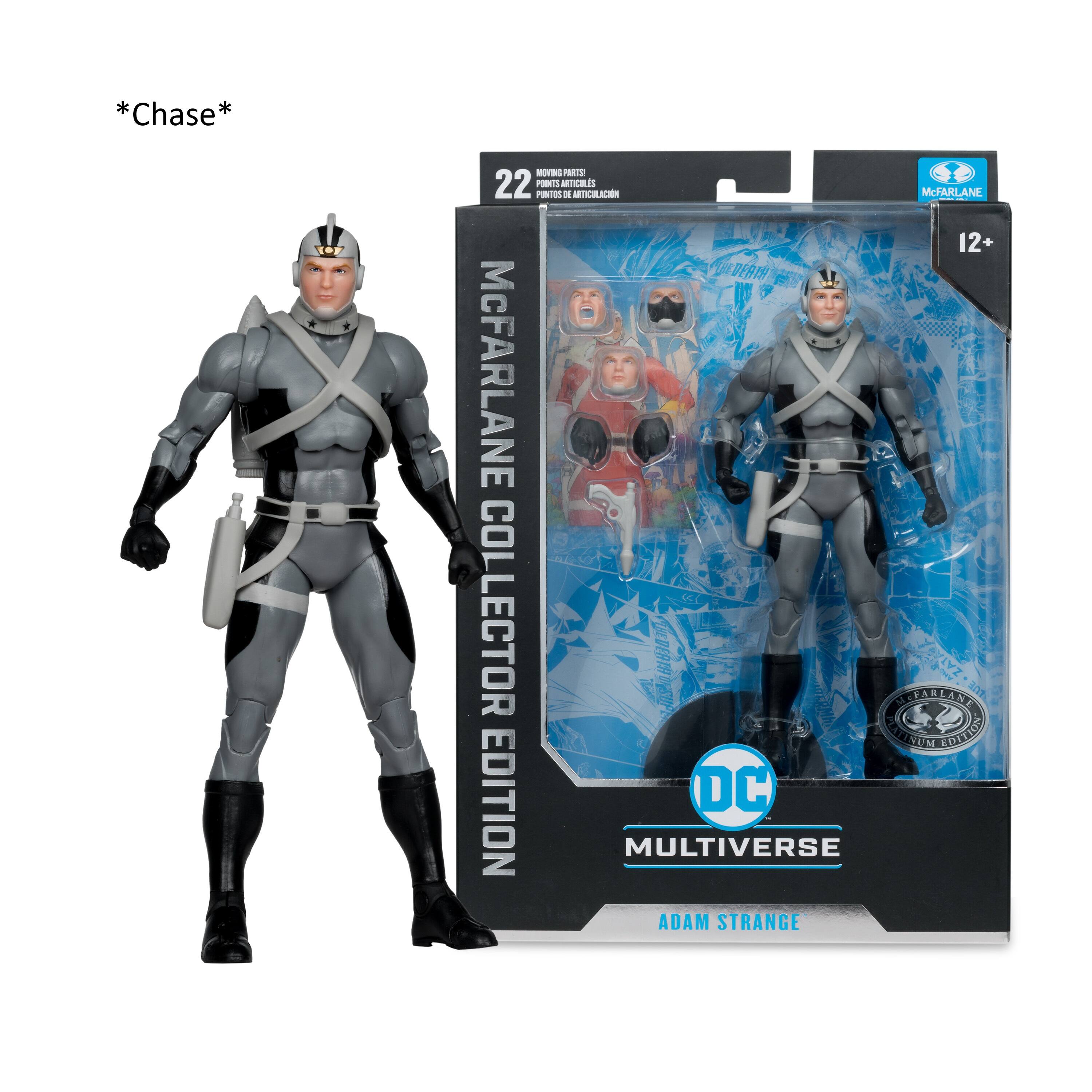 *Chase* - V PRRIE 22 PR cRs PORTES DE ARTICBLACIN McFARLANE 12+ OEDERI McFARLANE COLLECTOR TEABLAN ETT CRIALIER RUM TOITIOR EDITION DC MULTIVERSE ADAM STRANGE