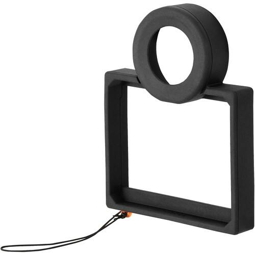 Front. OM System - PFUD-EP14 LCD Hood for PT-EP14 Underwater Housing, Replacement Viewfinder and LCD Shade Accessory - Black.