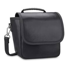 Front. Kitcheniva - Instant Film Camera Carrying Case Travel Bag For Polaroid Originals Onestep 2 VF Black - Black.