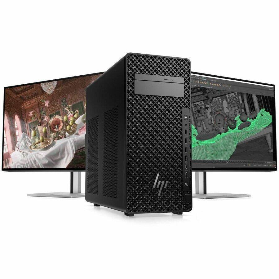 Alt View 5. HP - HP Z2 G1i Workstation - Intel Core Ultra 7 265K - 32 GB - 1 TB SSD - Tower - Black - Intel W880 Chip - Windows 11 Pro - Black.