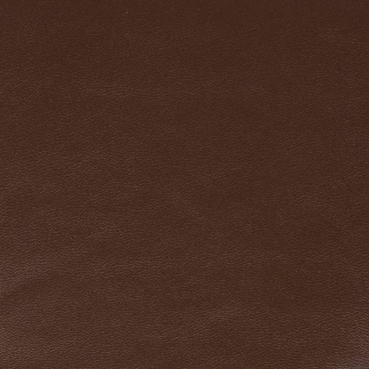 Alt View 1. Sweet Home Collection - U-Shape Memory Foam Chair Pad Cushion No Slip Faux Leather 16" x 17", 6-Pack - Brown.