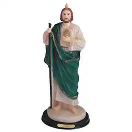 FC Design - 9"H Saint Jude Holy Figurine Statue Office Desk Tabletop Home Decor Gift - Multi-Color