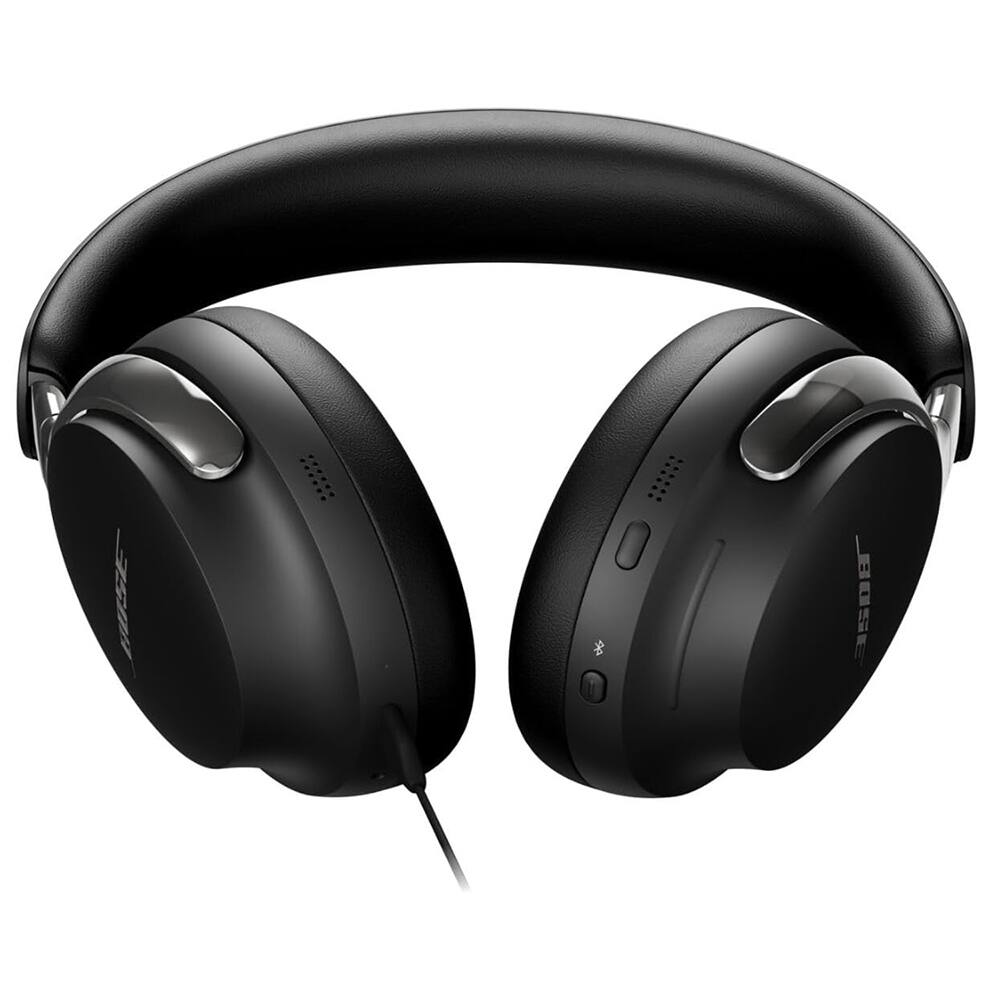 Alt View 2. Bose - QuietComfort Ultra Headphones 2nd Gen Over-Ear Wireless + Extra Earpads Package - Black.