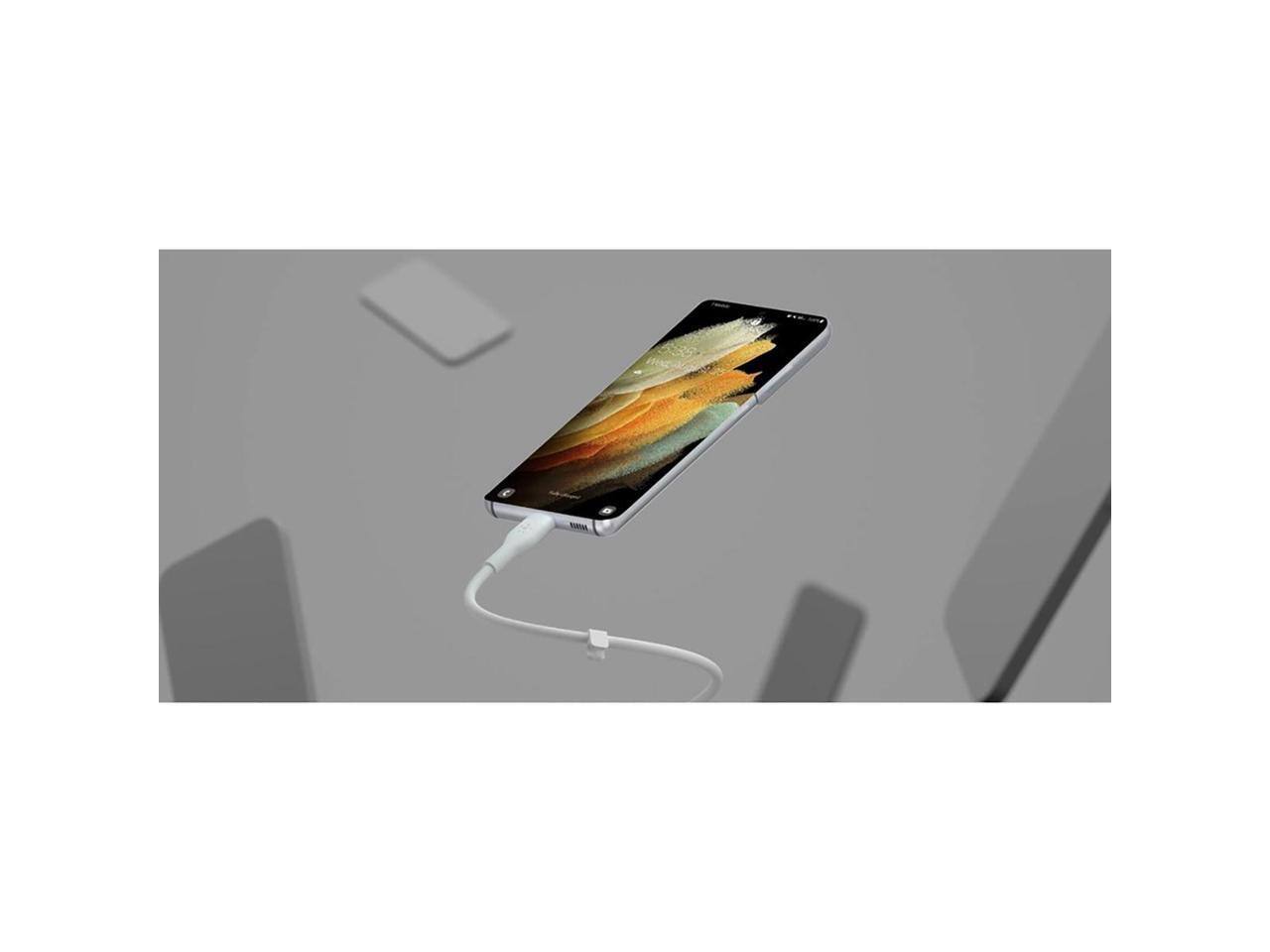 Alt View 5. Belkin - Belkin BoostCharge Flex 9.8' 60W USB-C to USB-C Cable, White.