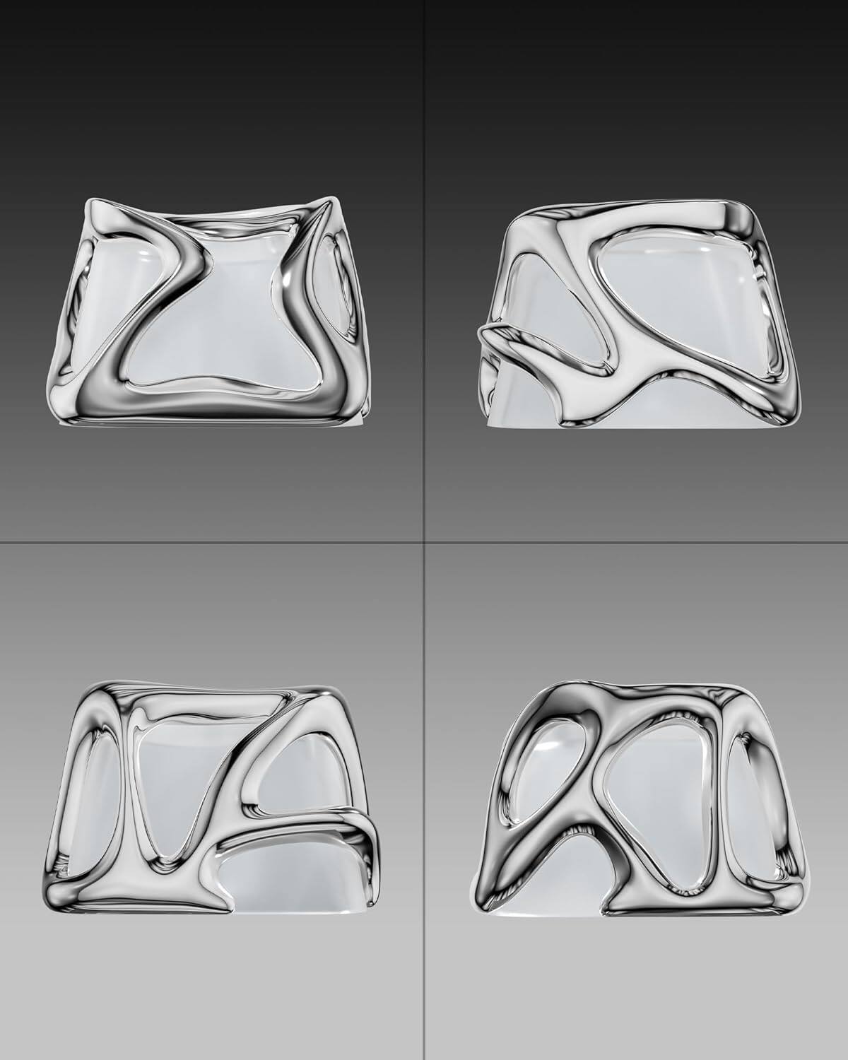 Alt View 3. Womier - 1U Metal Translucent Keycaps for Mechanical Keyboard,Transparent Keyboard caps Shine Through,only 1pcs - Silver.