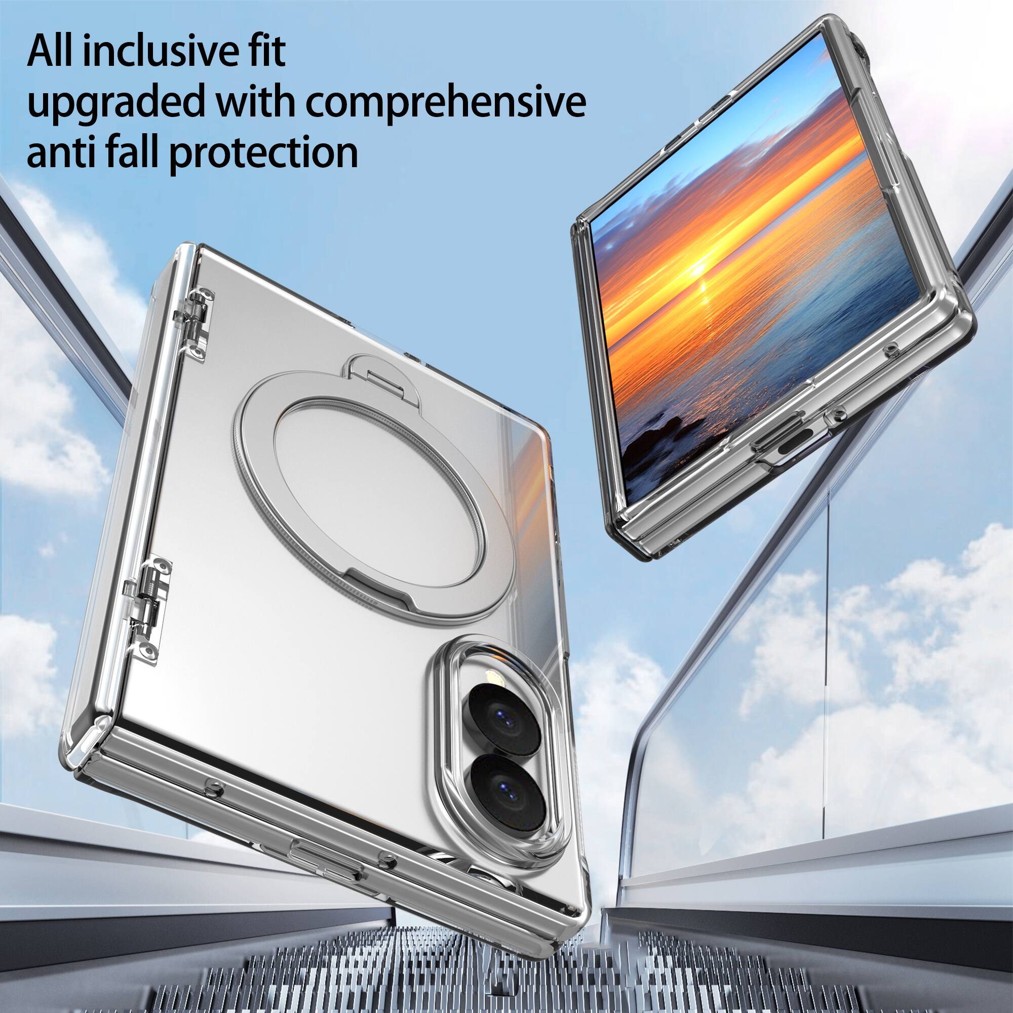 All inclusive fit upgraded with comprehensive anti fall protection