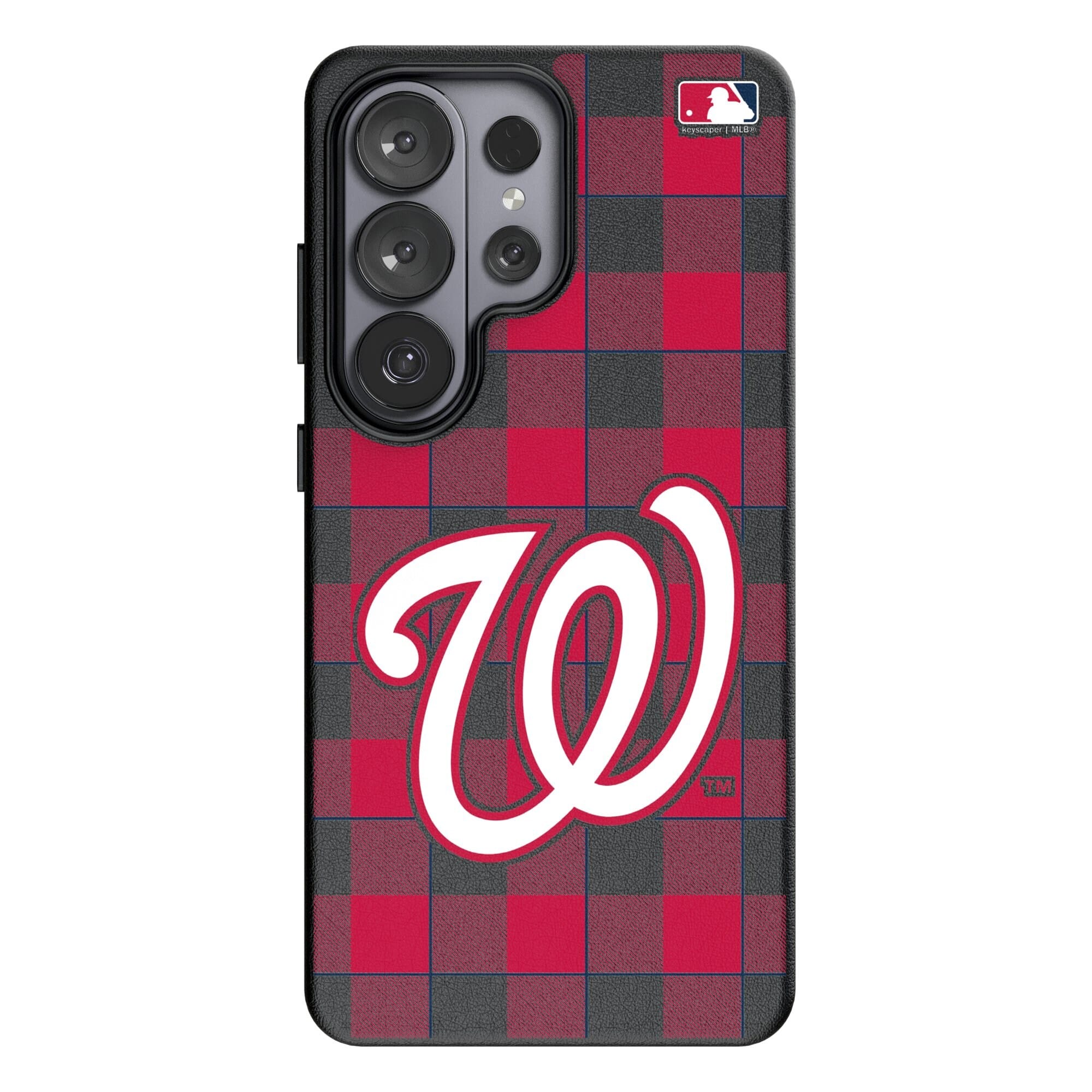 Keyscaper - MLB - Washington Nationals Plaid Galaxy Magnetic Bump Case - S26 Plus - Black price history on PriceWatchPro
