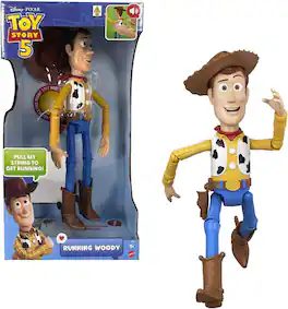 Mattel - Disney/PIXAR Toy Story 5 Running Woody 12" Action Figure with Sounds - COLLECTIBLES - Multicolor