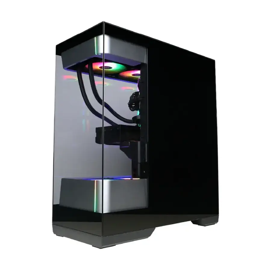 Alt View 14. CyberPowerPC - Gamer Supreme Gaming Desktop - AMD Ryzen 7 9800X3D - 32GB Memory - NVIDIA GeForce RTX 5070 Ti 16GB - 2TB PCIe 4.0 SSD - Black.