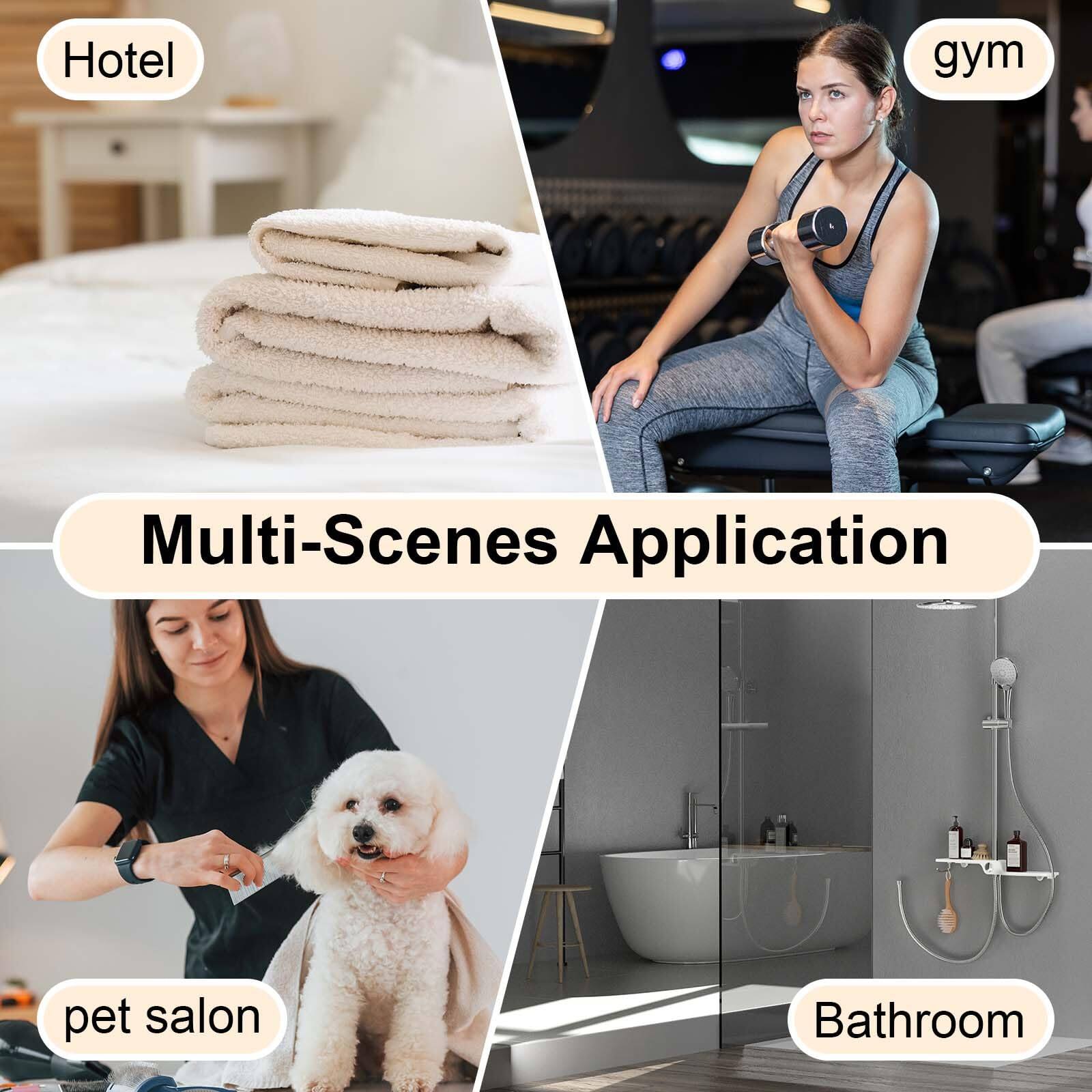 Hotel  
gym  
Multi-Scenes Application  
pet salon  
Bathroom