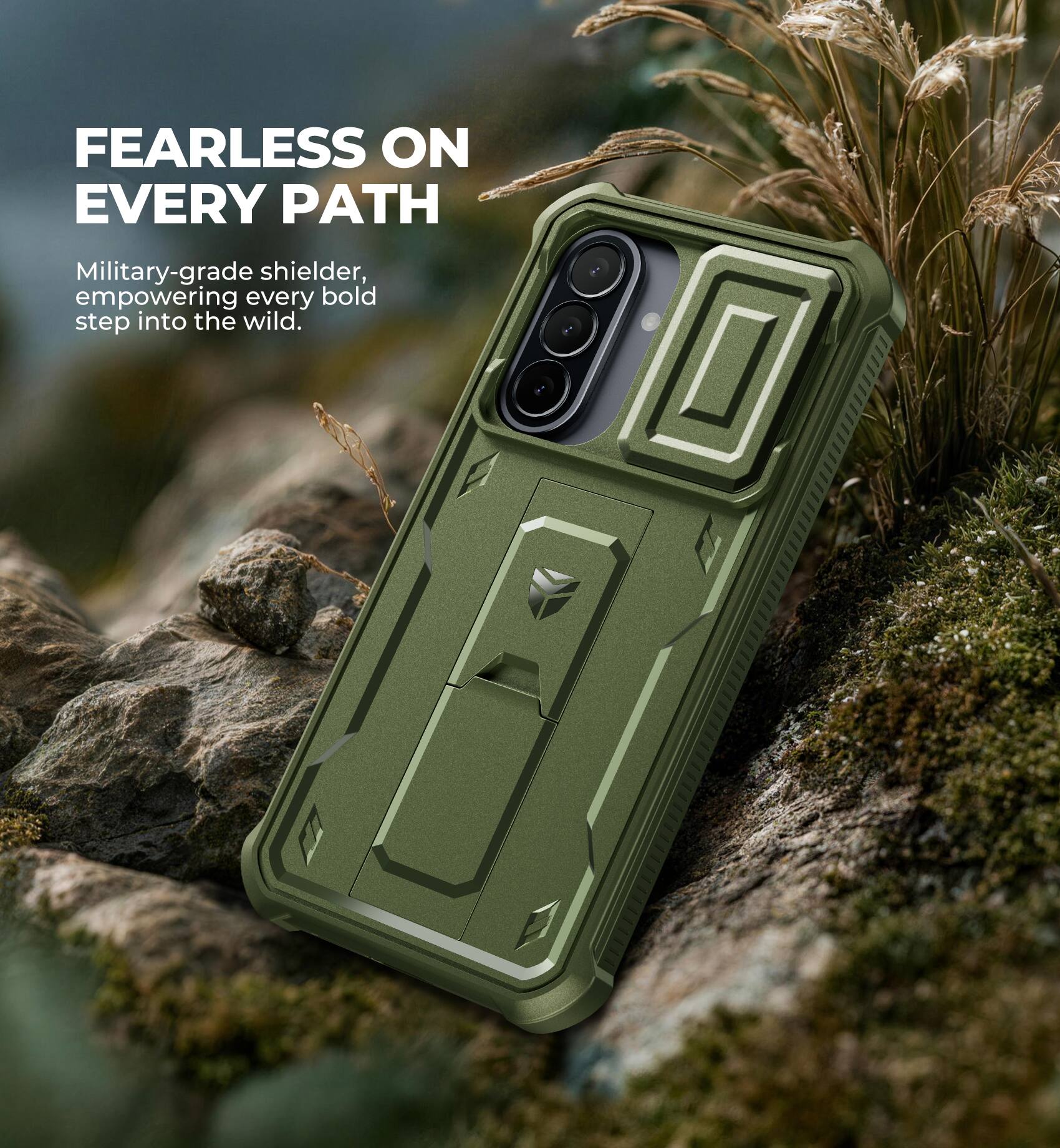 FEARLESS ON EVERY PATH

Military-grade shielder, empowering every bold step into the wild.