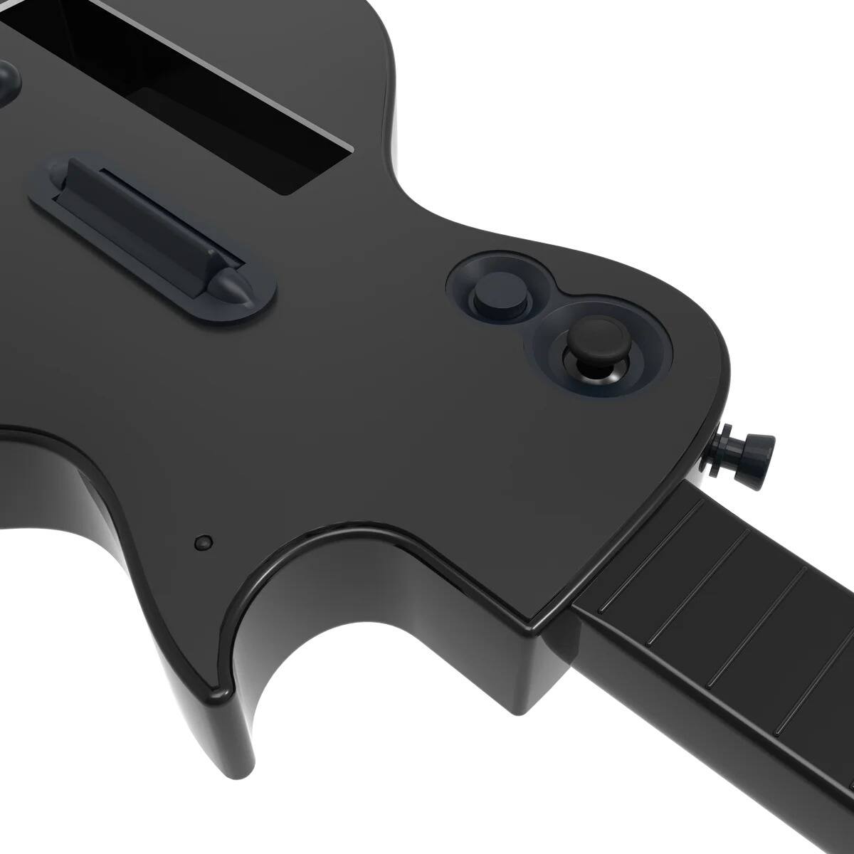 Alt View 1. Hyperkin - Hyperkin "Hyper Strummer" Wireless Guitar for Wii - Black - Black.