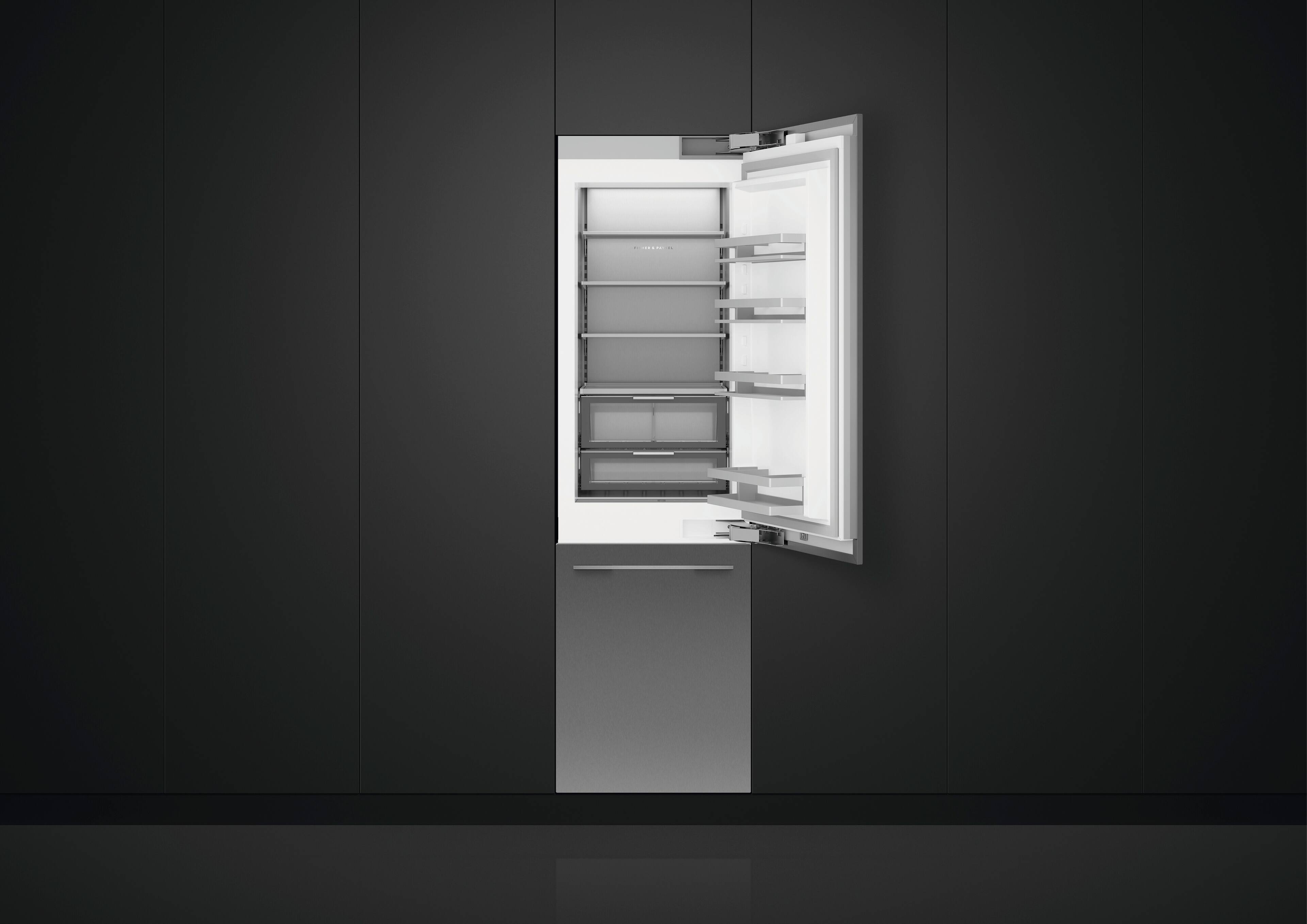 Alt View 12. Fisher & Paykel - 12.1 cu. Ft Column Bottom Mount Refrigerator Freezer Panel Ready Ice and Water LH - Panel Ready.