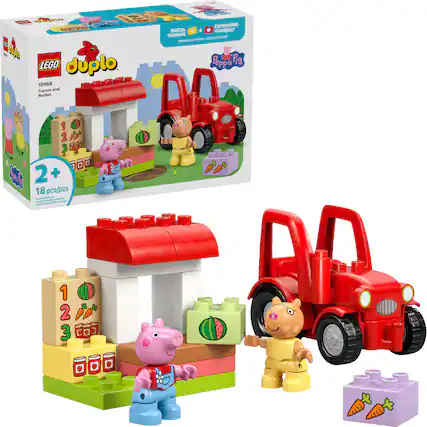 LEGO duplo 10468 Tractor and Market
Peppa Pig
2+ 18 pcs/pzs
Expressing Yourself Thinking Style
1 2 3 CO2
1 2 3 CO
1 2 AR