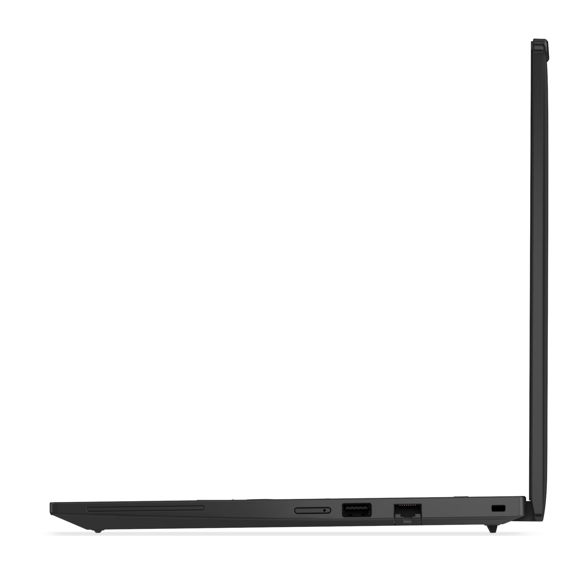 Alt View 9. Lenovo - ThinkPad T14 Gen5 Laptop - 14" FHD+ Touchscreen- Intel Core Ultra 5 - 16GB RAM - 512GB SSD – Fingerprint– Win 11 Pro - Black.