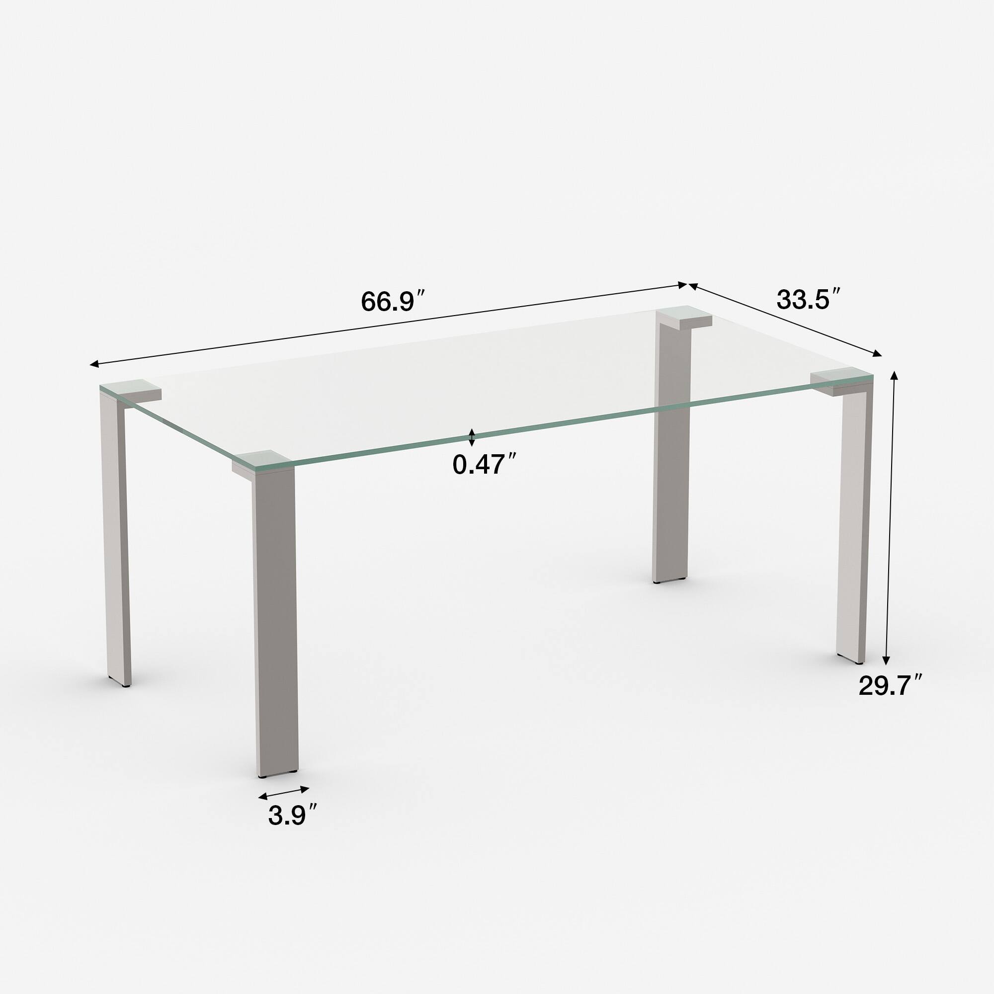 66.9"  
33.5"  
0.47"  
29.7"  
3.9"