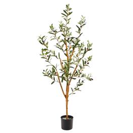 BreeBe - 3.5' Olive Artificial Tree - Green