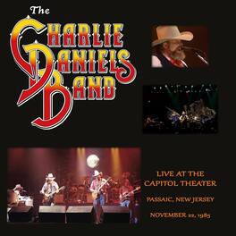 The Charlie Daniels Band - Live at the Capitol Theater - November 22, 1985 - marbled black and red - VINYL LP