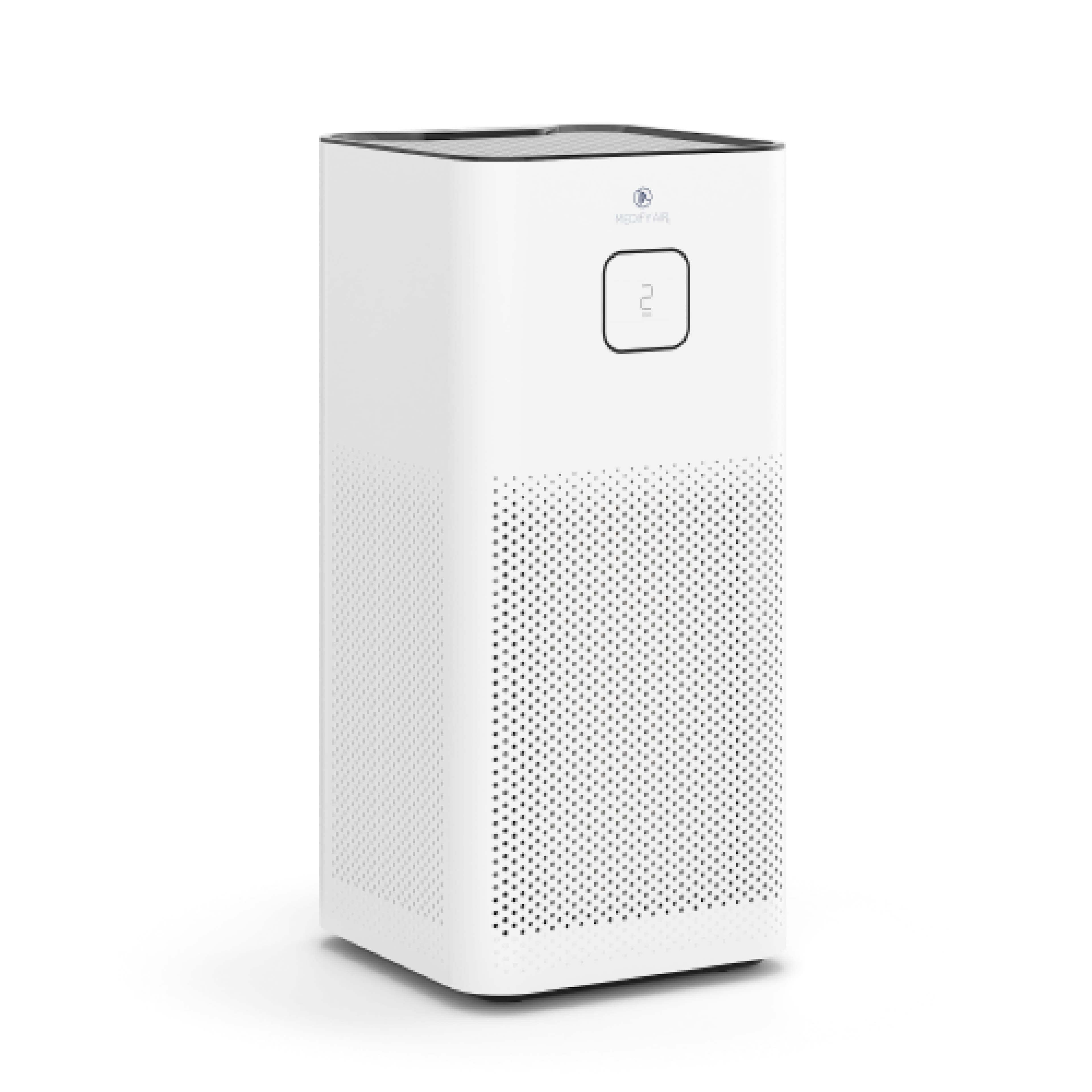 Front. Medify Air - Medify MA-50 1320 Sq. Ft. Portable Air Purifier with True HEPA H13 Filter - White.