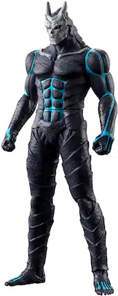 Front. Bandai - Bandai - Kaiju No.8 - Movie Monster Series - Kaiju No. 8 Soft Vinyl Figure - Collectibles - Multicolor.