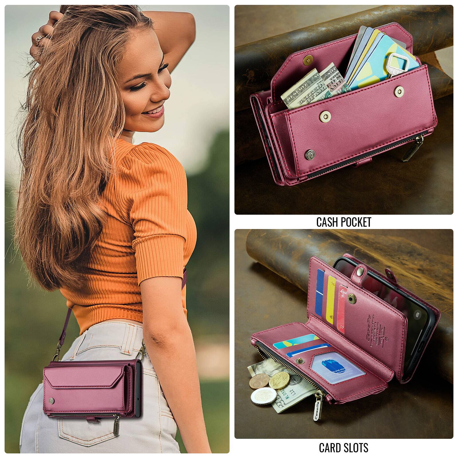 CASH POCKET

CARD SLOTS