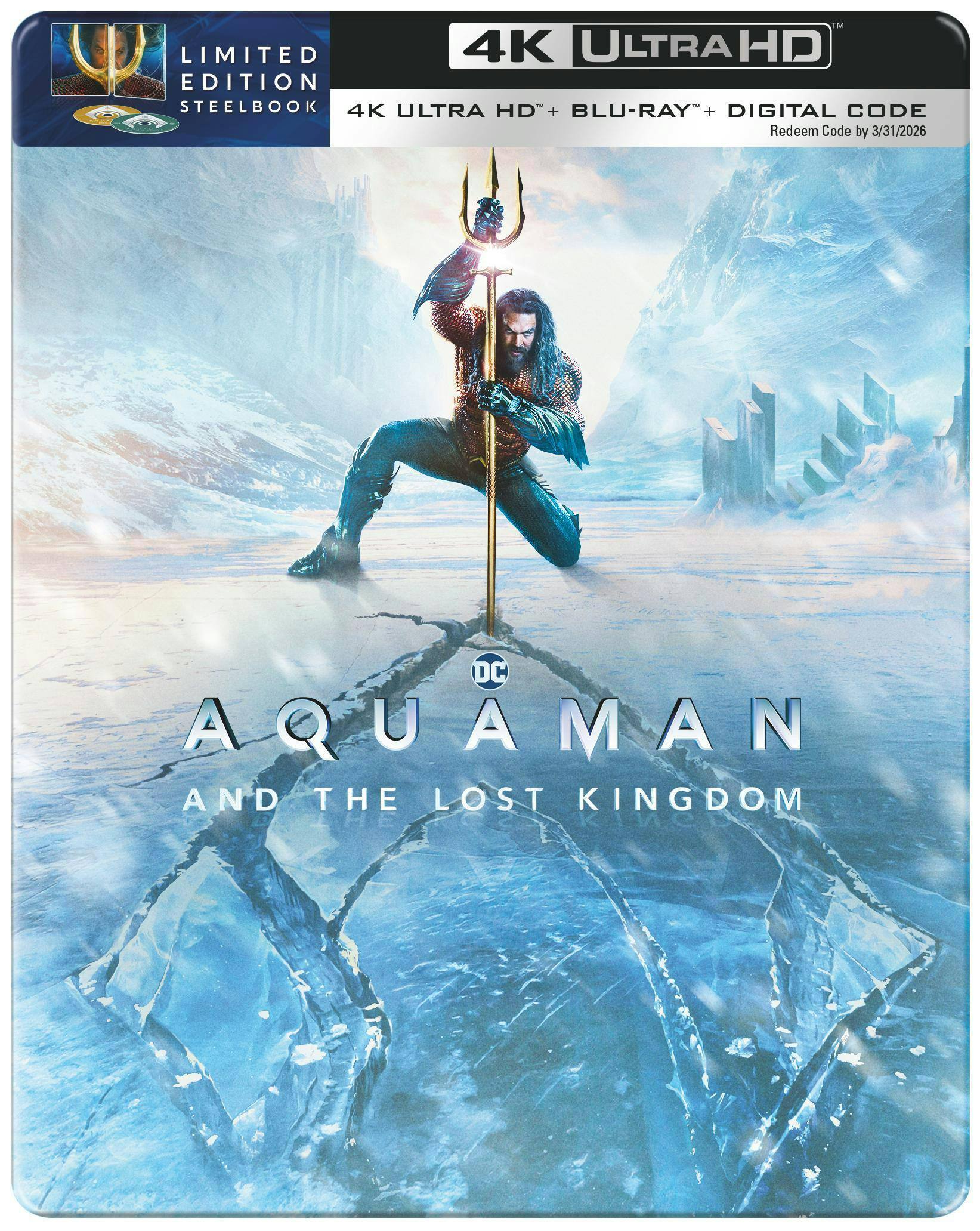 Aquaman and the Lost Kingdom (4K Ultra HD Steelbook + Blu-ray) [UHD]