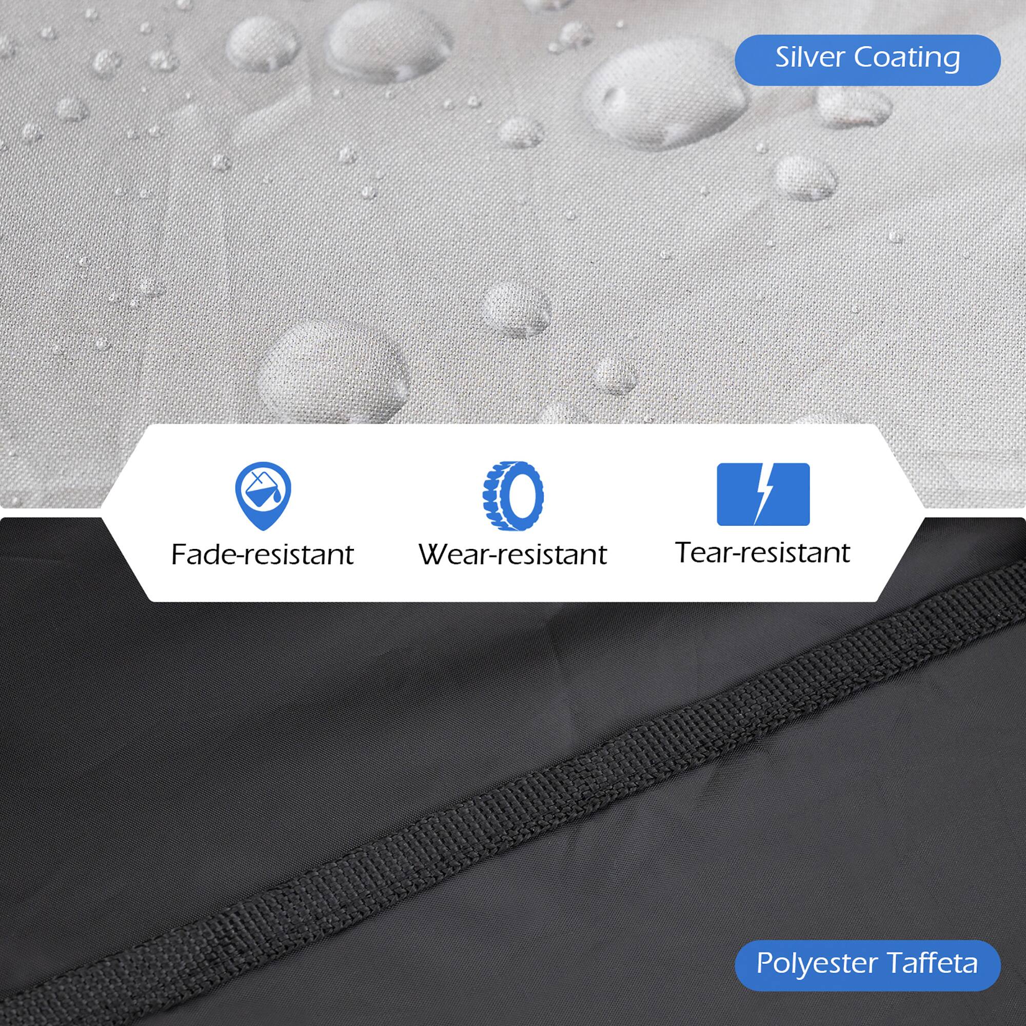 Silver Coating  
Fade-resistant  
Wear-resistant  
Tear-resistant  
Polyester Taffeta