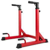 Costway - Multi-function Dip-up Station Power Tower Adjustable Height Home Gym Training - Multi - Front_Zoom