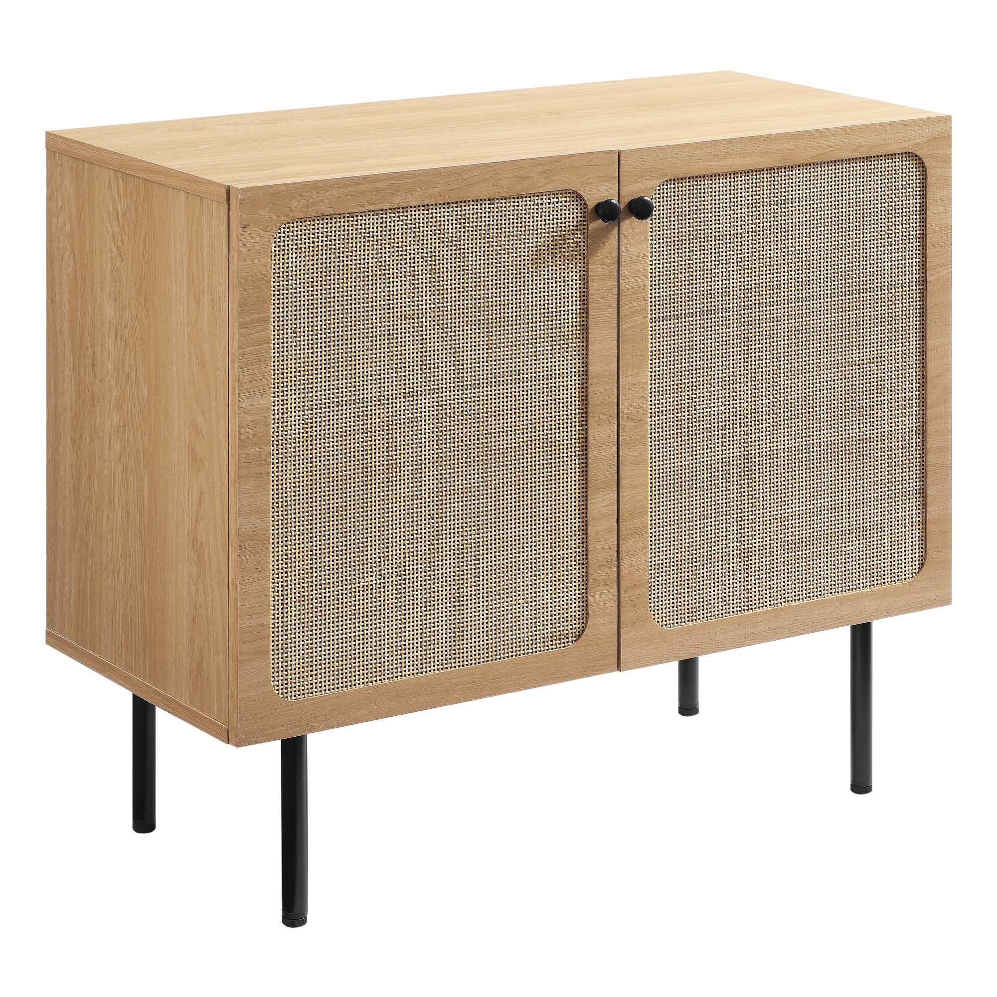 Angle. Modway - Chaucer Accent Cabinet by Modway - Oak.