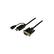 Front. Startech - .com 6 ft HDMI to VGA Active Converter Cable - HDMI to VGA Adapter - 1920x1200 or 1080p - HDMI/VGA for Video Device, Mon - Black.