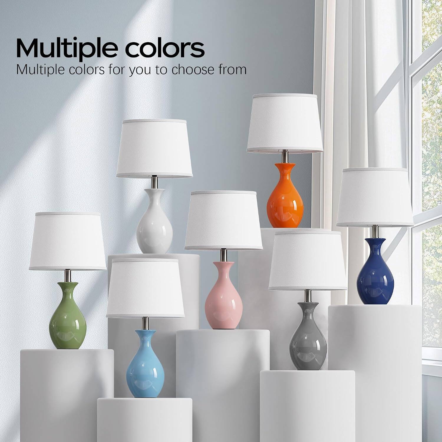 Multiple colors  
Multiple colors for you to choose from