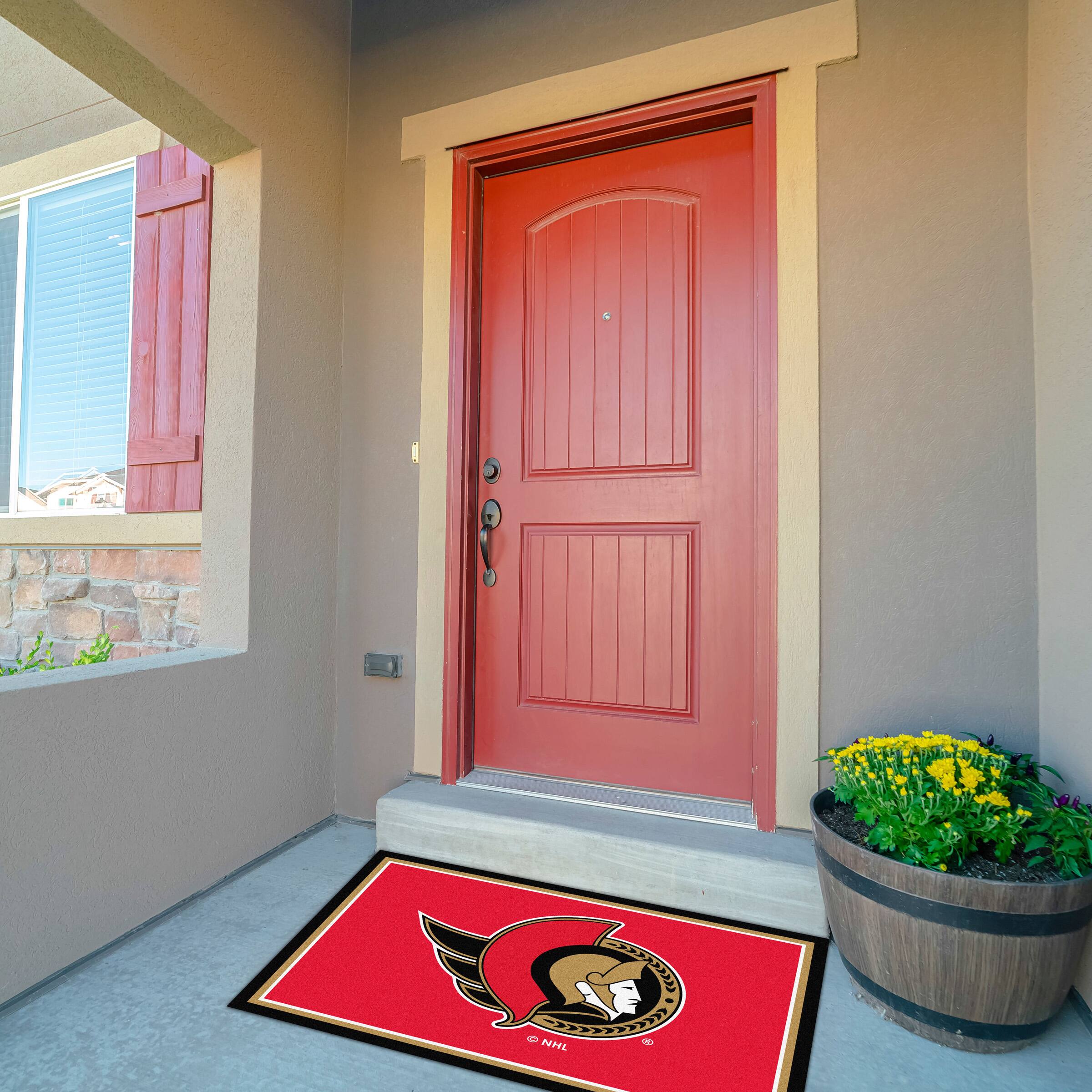 Alt View 3. Imperial - Ottawa Senators 2'8" x 3'10" Area Rug - Multicolor.