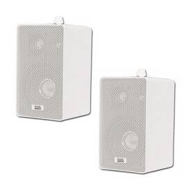 Acoustic Audio by Goldwood - 251W Indoor Outdoor 3 Way All-Weather Speakers Pair - White