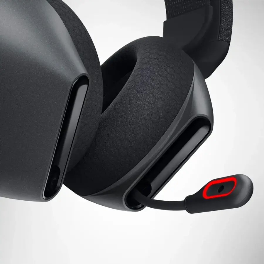 Alt View 18. Alienware - AW725H Tri Mode Wireless Gaming Headset for PC, Xbox X|S, Xbox One, PS5, PS4, Switch and Mobile - Dark Side of the Moon.