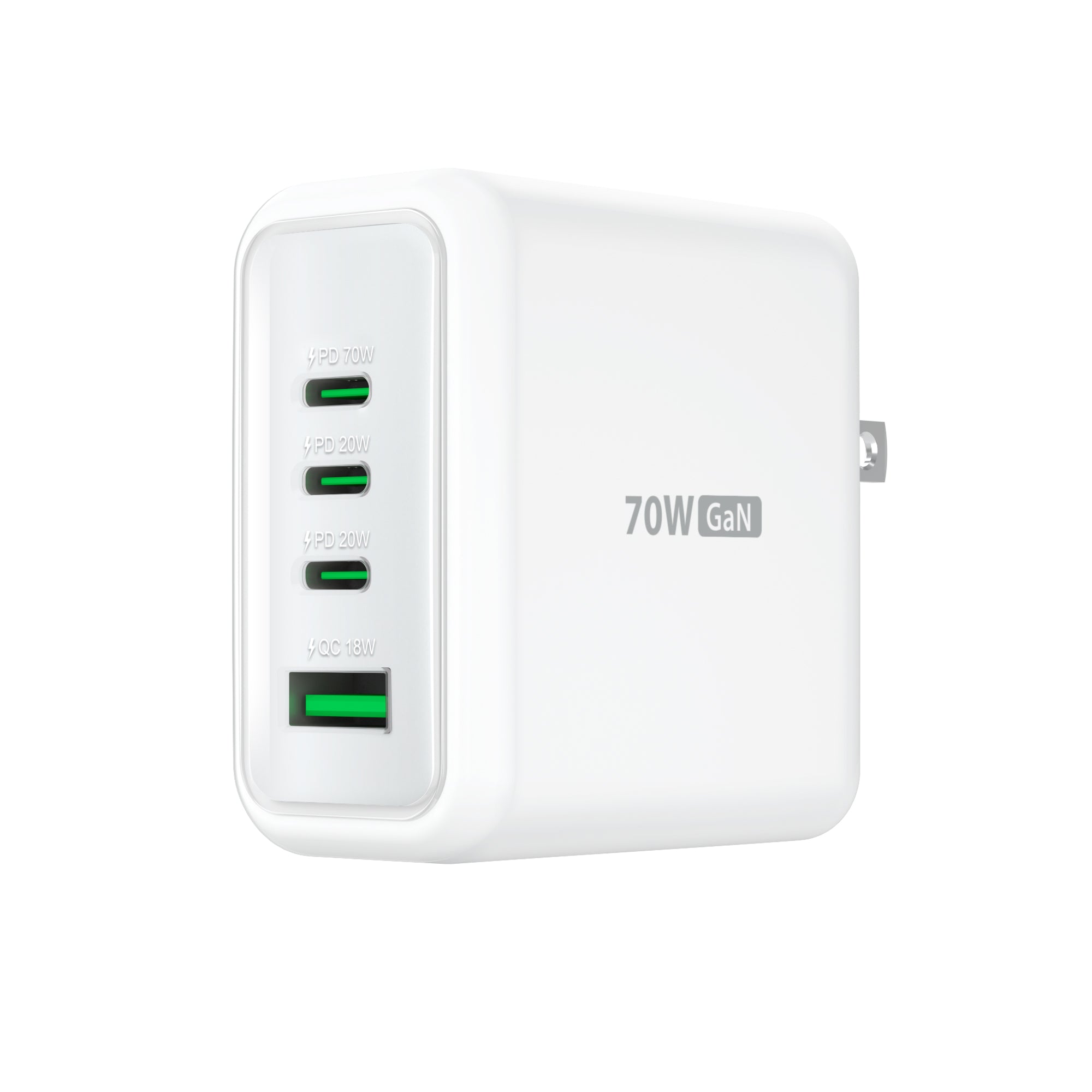 70W GaN  
4PD 70W  
4PD 20W  
4PD 20W  
4QC 18W