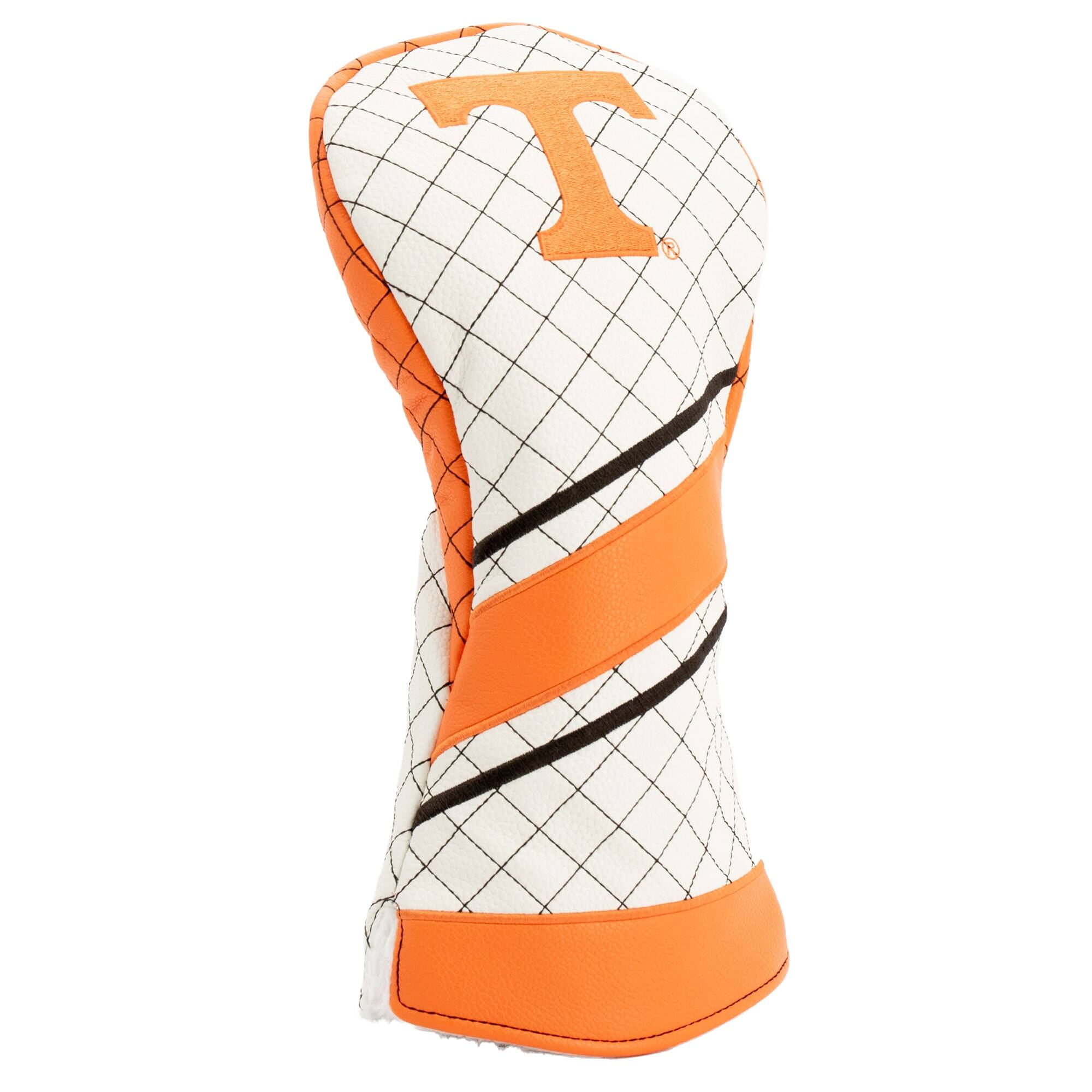 Alt View 2. Team Golf - Tennessee Volunteers Striped Quilted Driver Headcover - Multicolor.