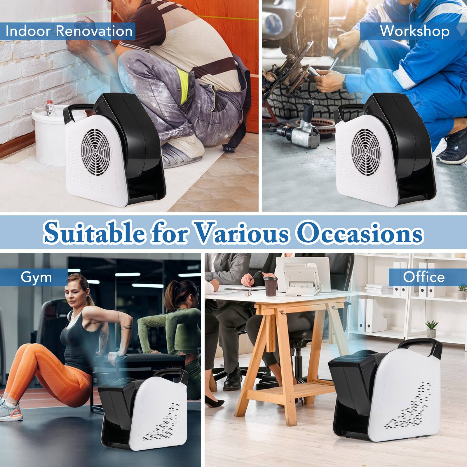 Indoor Renovation Workshop Suitable for Various Occasions Gym Office