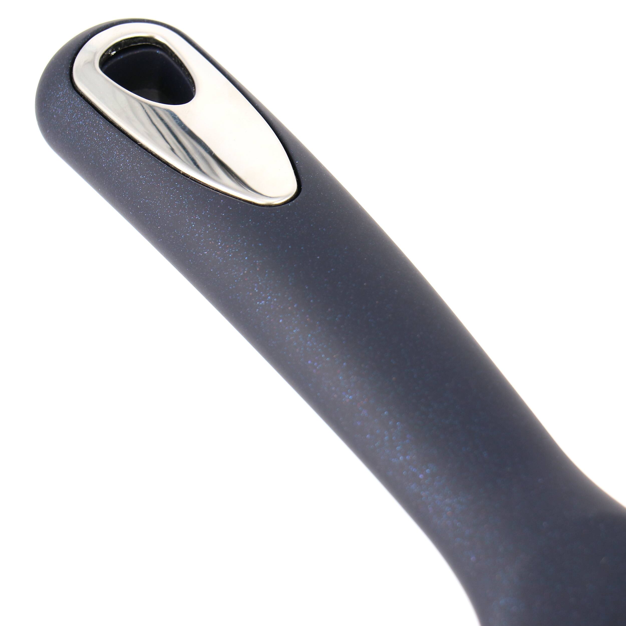 Alt View 3. Oster - Oster Hawke 12 Inch Ceramic Nonstick Aluminum Frying Pan in Dark Blue - Dark Blue.