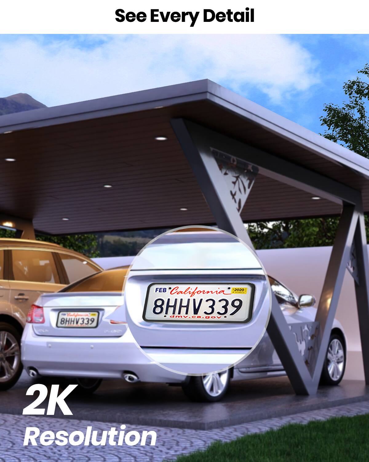 See Every Detail - Vadhennon 8HHV339 FEB Shouro California - 8HHV339 dmv.08.00V 2K Resolution