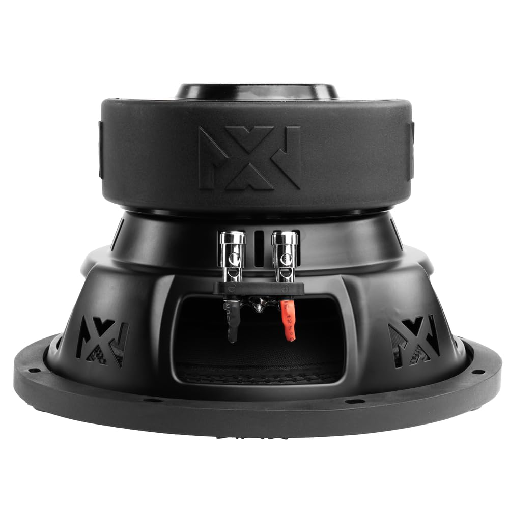 Alt View 4. NVX - VSW102v3 1200W Peak (600W RMS) 10in VS-Series v3 Dual 2-Ohm Car Subwoofer.