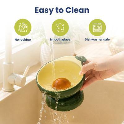 Easy to Clean  
No residue  
Smooth glaze  
Dishwasher safe