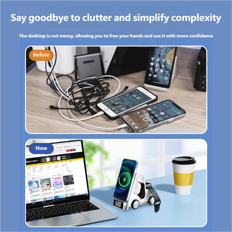 Say goodbye to clutter and simplify complexity

The desktop is not messy, allowing you to free your hands and use it with more confidence

Before

Now