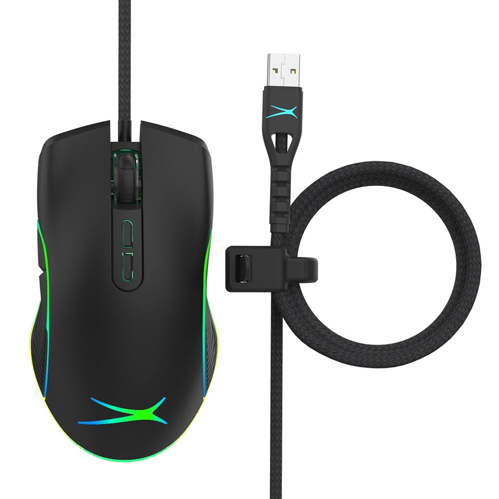 Front. Altec Lansing - GM300 Wired Gaming Mouse with RGB Lighting - RGB.