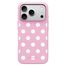 Ornarto - Designed for iPhone 17 Pro Case, Liquid Silicone Soft Gel Shockproof Protective Case-Ballet Polka - Ballet Polka Dot