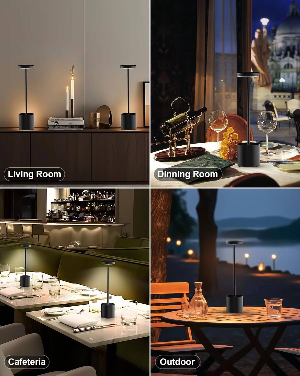 - Living Room
- Dining Room
- Cafeteria
- Outdoor