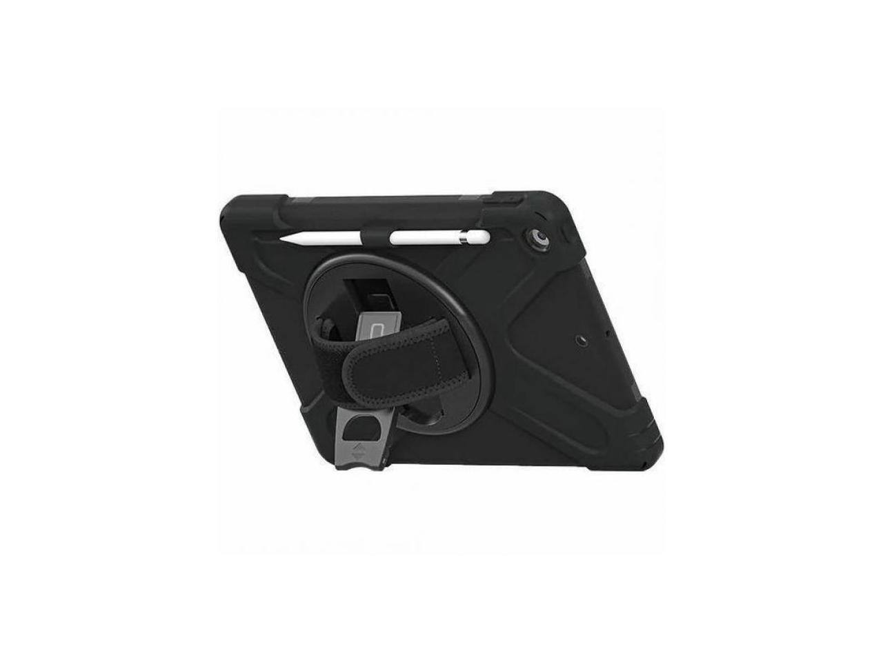 Alt View 4. CODi - CODi Rugged Case for iPad Air/Pro 11" & Air 10.9" with Kickstand & Strap - Black.